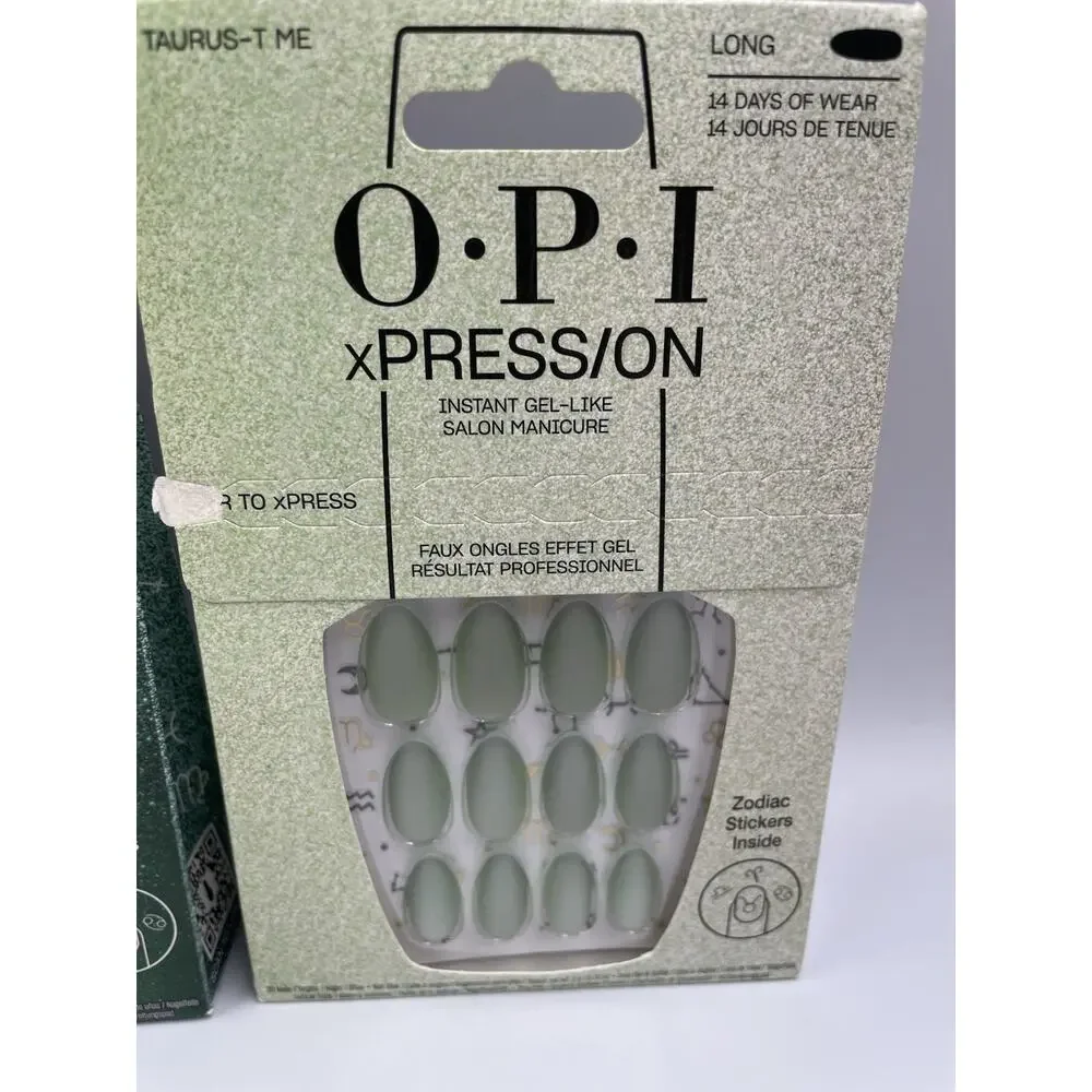 OPI xPRESS/ON Instant Gel-Like Salon Manicure Press-on Nails Set Of 3